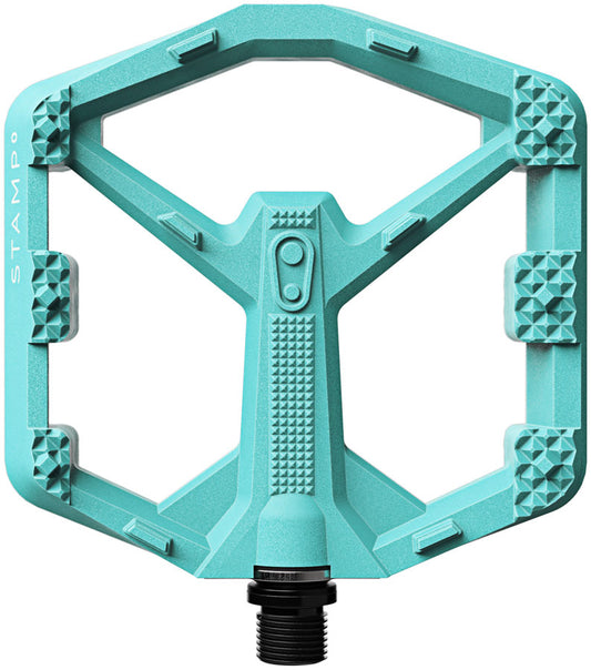 Crankbrothers Stamp 0 Pedals - Platform Aluminum 9/16" Turquoise Large