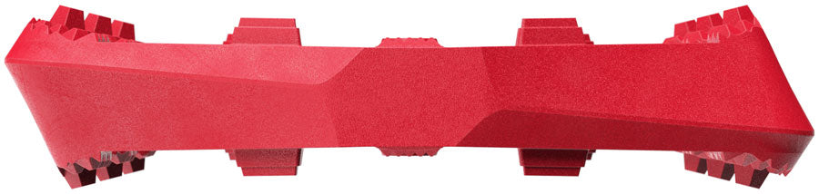 Crankbrothers Stamp 0 Pedals - Platform Aluminum 9/16" Bright Red Large