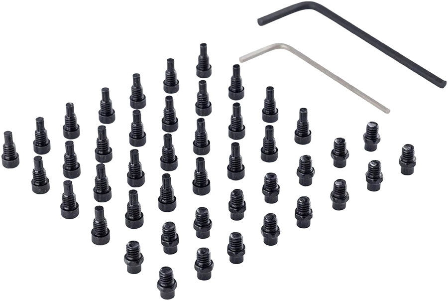 DMR Step Pins for Vault Pedals 44 Piece Set Black