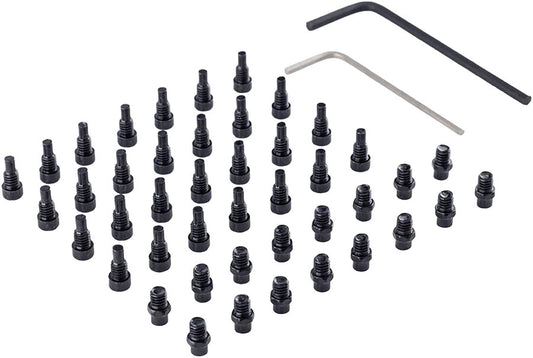 DMR Step Pins for Vault Pedals 44 Piece Set Black
