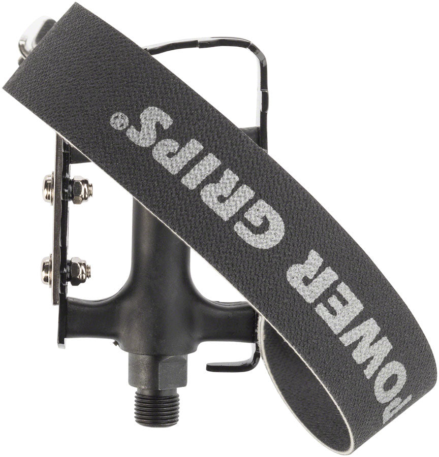 Power Grips Sport Pedal Kit - Plastic 9/16" Black XL