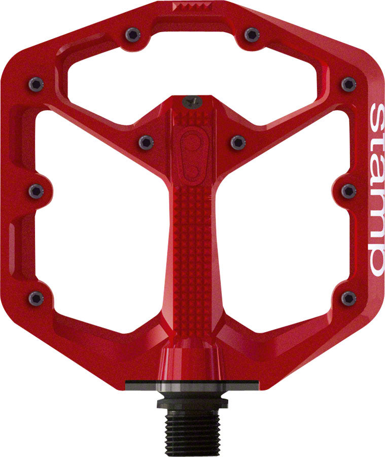 Crank Brothers Stamp 7 Pedals - Platform Aluminum 9/16" Red Small