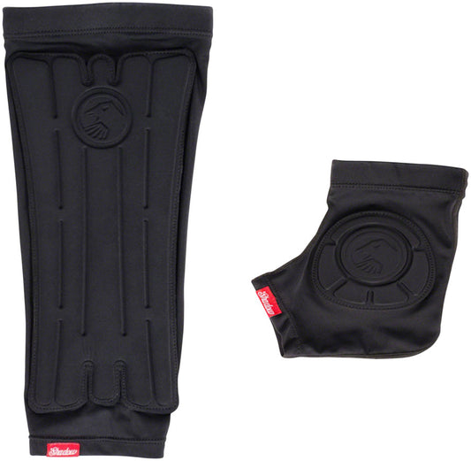 The Shadow Conspiracy Invisa-Lite Shin/Ankle Guard Combo - BLK Large/X-Large