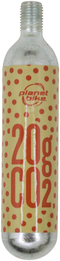 Planet Bike 20g Threaded CO2 Cartridge - 16 pack