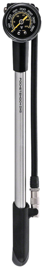 Topeak Pocketshock DXG XL Pump - Silver/Black
