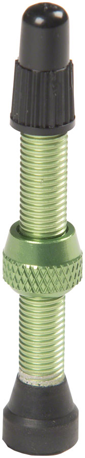 Stans NoTubes Alloy Valve Stems - 44mm Pair Green