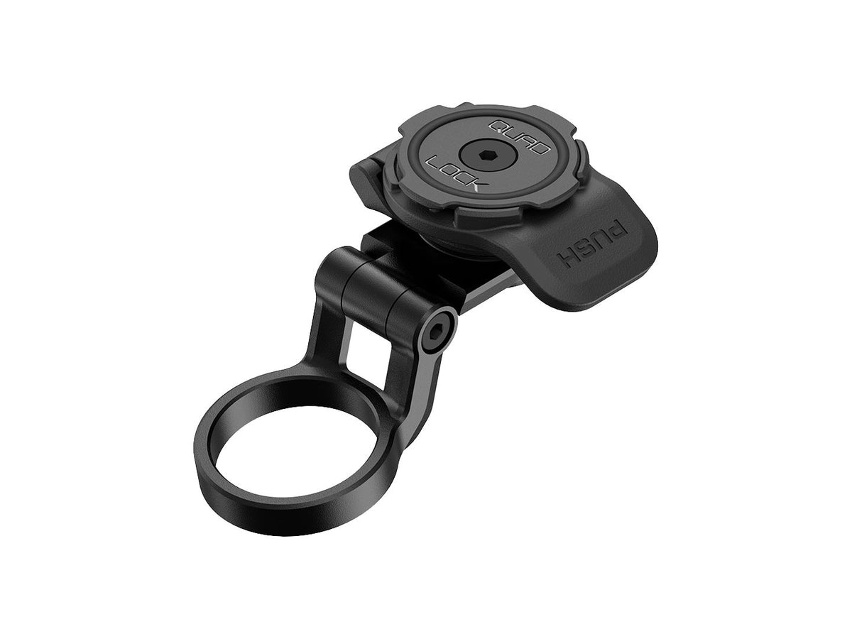 Quad Lock Adjustable Stem Cap Mount Black