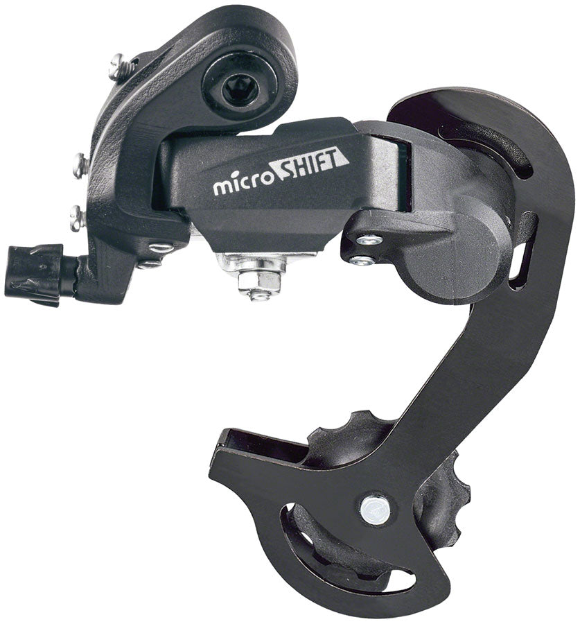 microSHIFT M21 Rear Derailleur - 6/7 Speed Short Cage Black