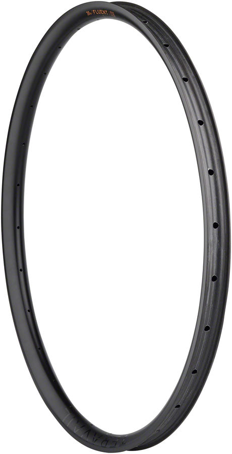 Teravail Fluent Mountain Rim - Rear 29" Disc Brake Matte Carbon 32H
