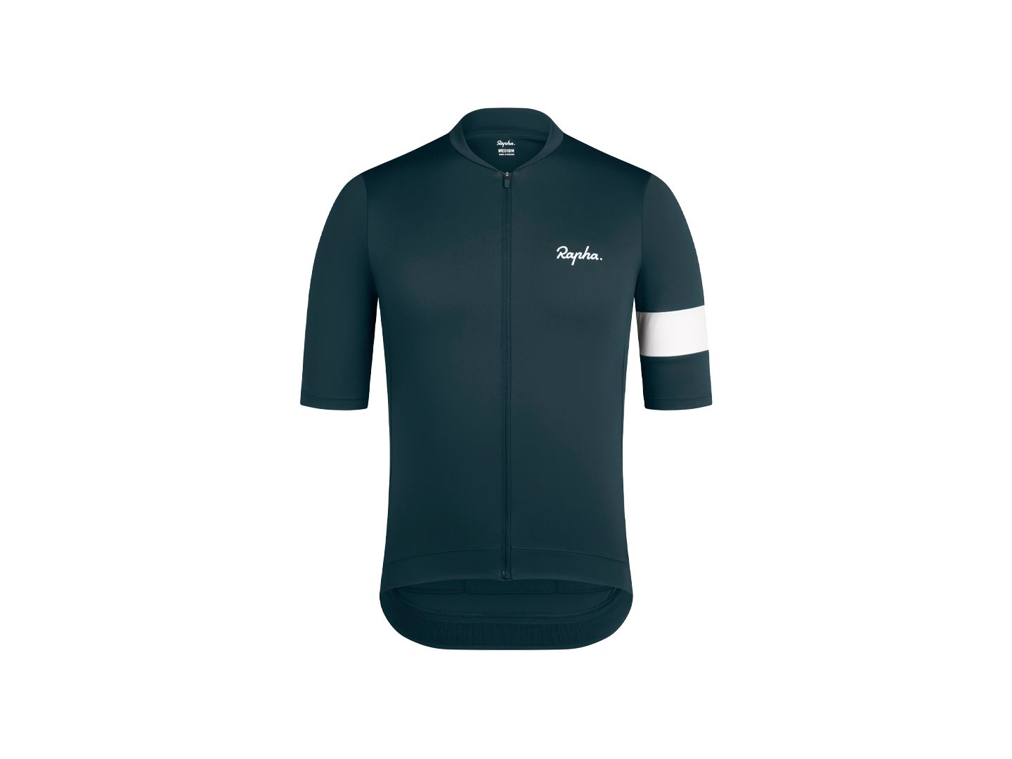 Jersey Rapha Core Small Forest Green/White
