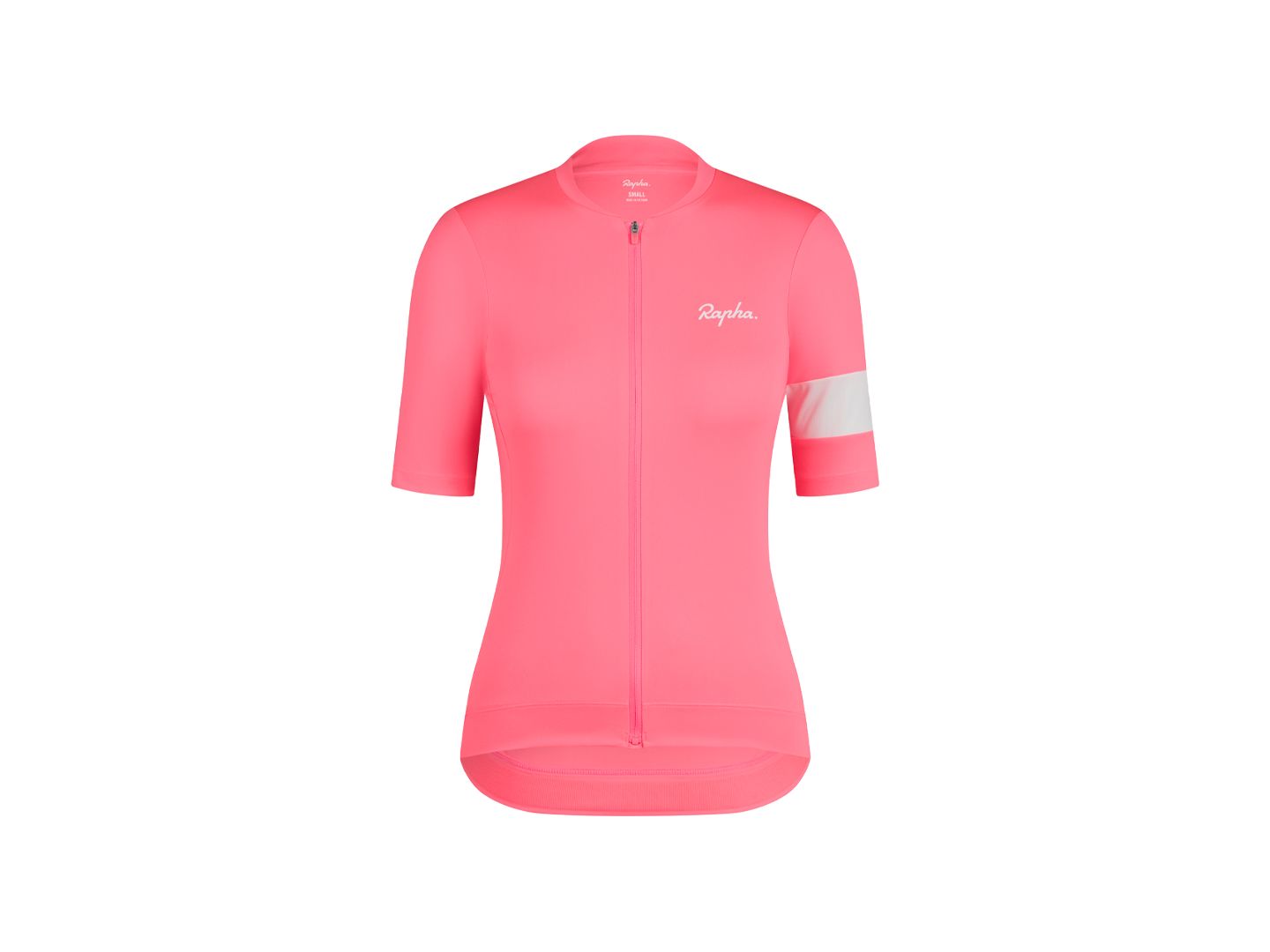 Jersey Rapha Core Women Medium Visibility Pink/White