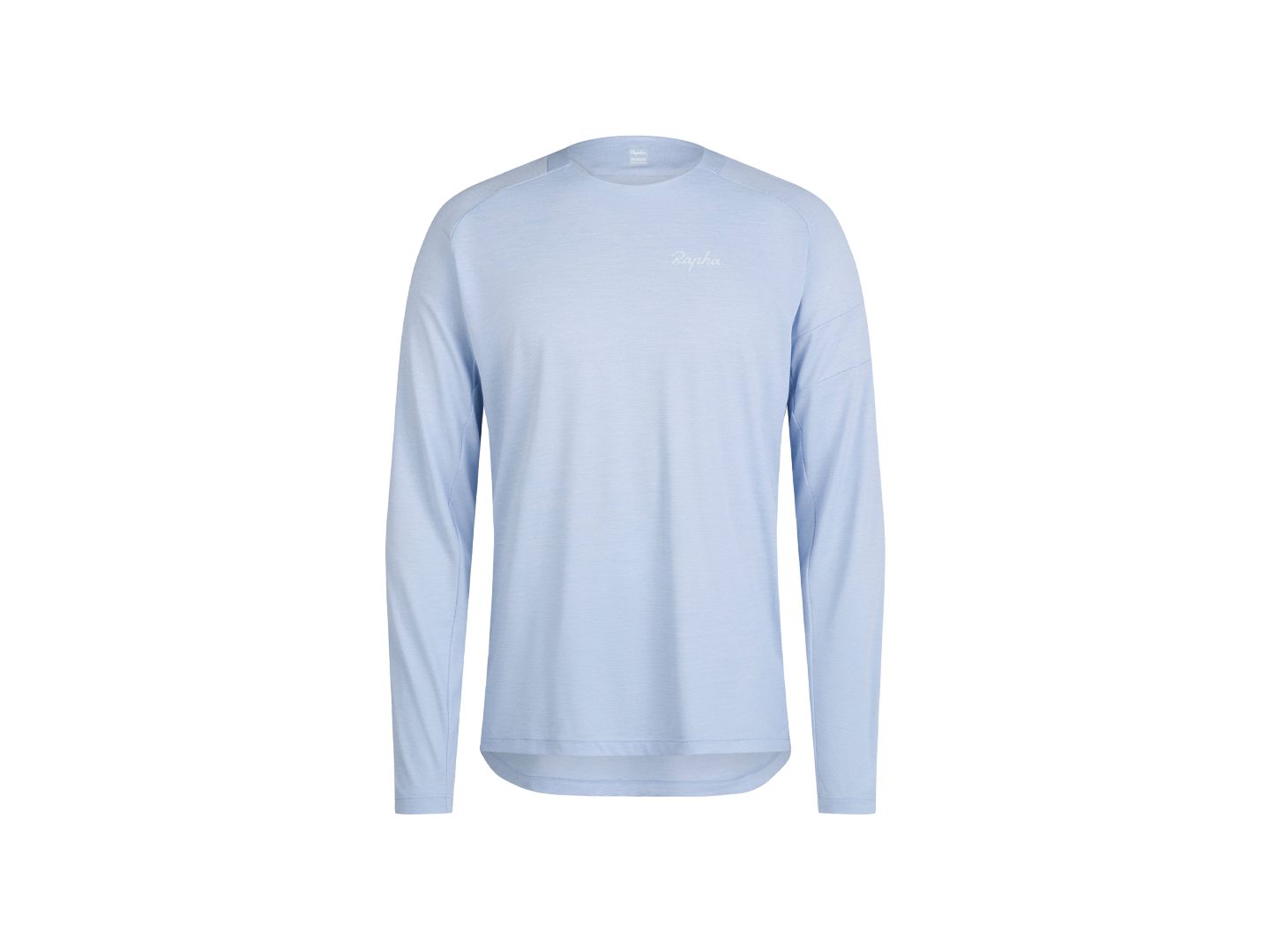Shirt Rapha Trail Tech LS X-Large Blue/Arctic Ice