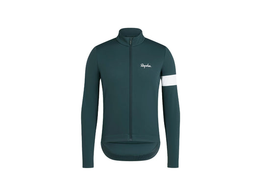 Jacket Rapha Core Winter Men Small Forest Green/White
