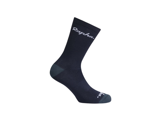 Sock Rapha Logo Small Dark Navy/Black