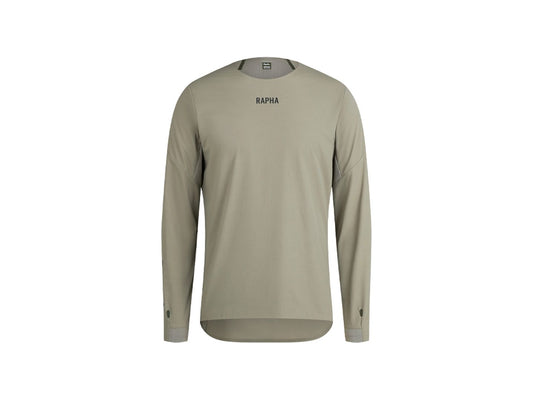 Jersey Rapha Trail Finale Windblock Medium Khaki/Black