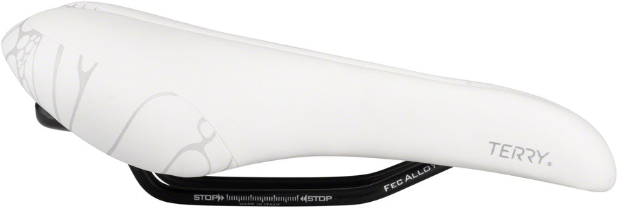 Terry Butterfly Chromoly Saddle - Chromoly White Womens