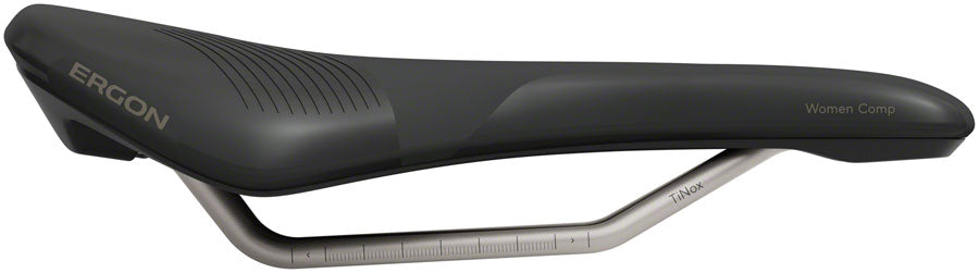 Ergon SR Allroad Comp Saddle - TiNox XP Black Womens Medium/Large