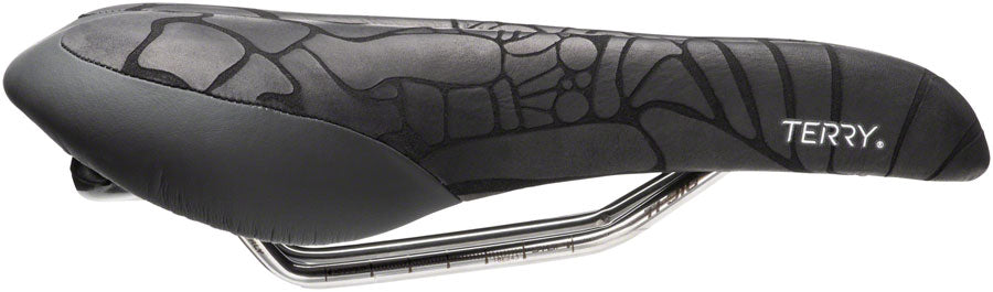 Terry Butterfly Ti Saddle - Titanium Black Womens