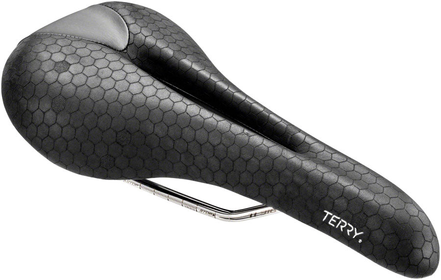 Terry Fly Ti Saddle - Titanium Black Mens