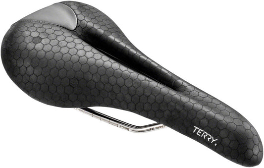 Terry Fly Ti Saddle - Titanium Black Mens