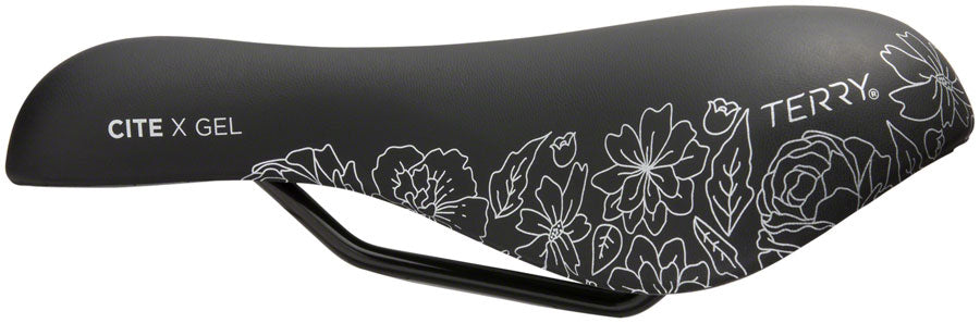 Terry Cite X Gel Saddle - Steel Flower Womens