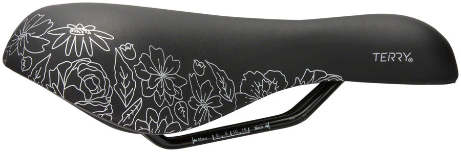 Terry Cite X Gel Saddle - Steel Flower Womens
