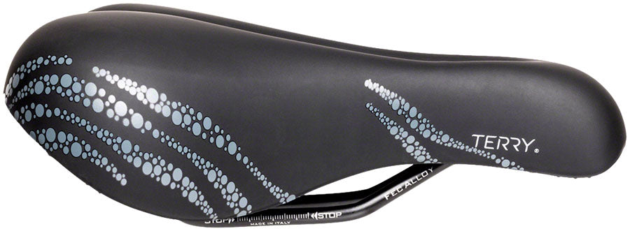 Terry Cite X Gel Saddle - Steel Bubbles Womens Italia