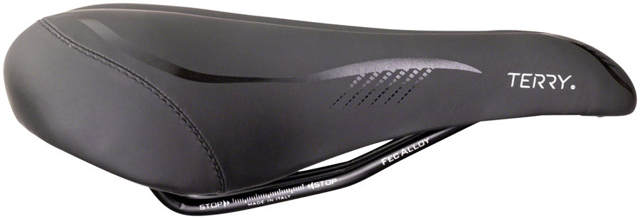 Terry Liberator X Saddle - Steel Black Womens Italia