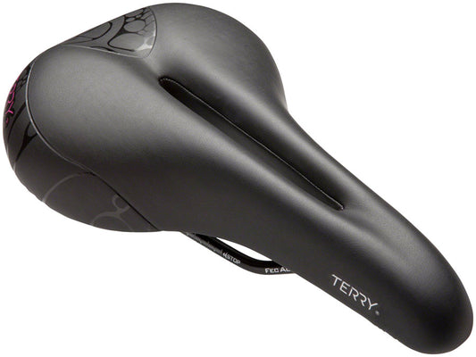 Terry Butterfly Chromoly Saddle - Chromoly Black Womens