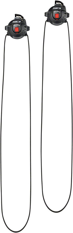 Sidi Tecno-4 Push System Pair - Black Shoes and Insoles Sidi   