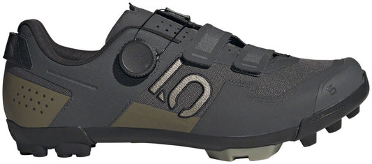 Five Ten Kestrel BOA Mountain Clipless Shoes - Mens Gray Six/Silver Pebble/Olive Strata 10.5
