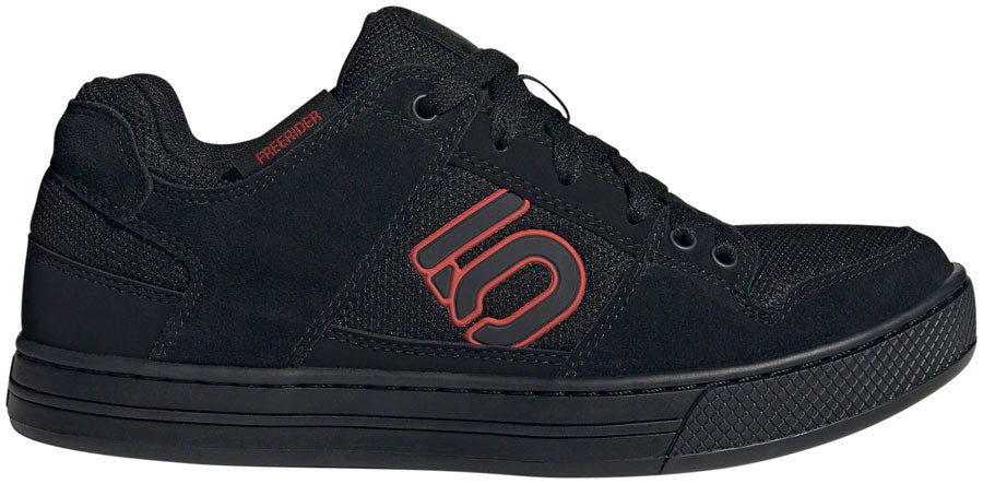 Five Ten Freerider Flat Shoes - Mens Core Black/Red/Gray Five 8.5