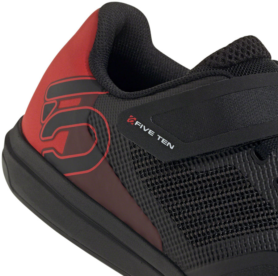Five Ten Hellcat Pro Mountain Clipless Shoes - Mens Core BLK/Core BLK/Red 5