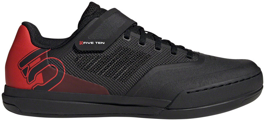 Five Ten Hellcat Pro Mountain Clipless Shoes - Mens Core BLK/Core BLK/Red 4.5
