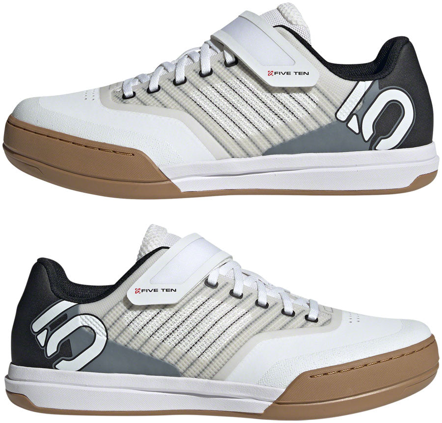 Five Ten Hellcat Pro Mountain Clipless Shoes - Mens FTWR White/FTWR White/Core BLK 7.5