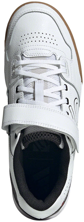 Five Ten Hellcat Mountain Clipless Shoes - Mens FTWR White/Core BLK/Red 11