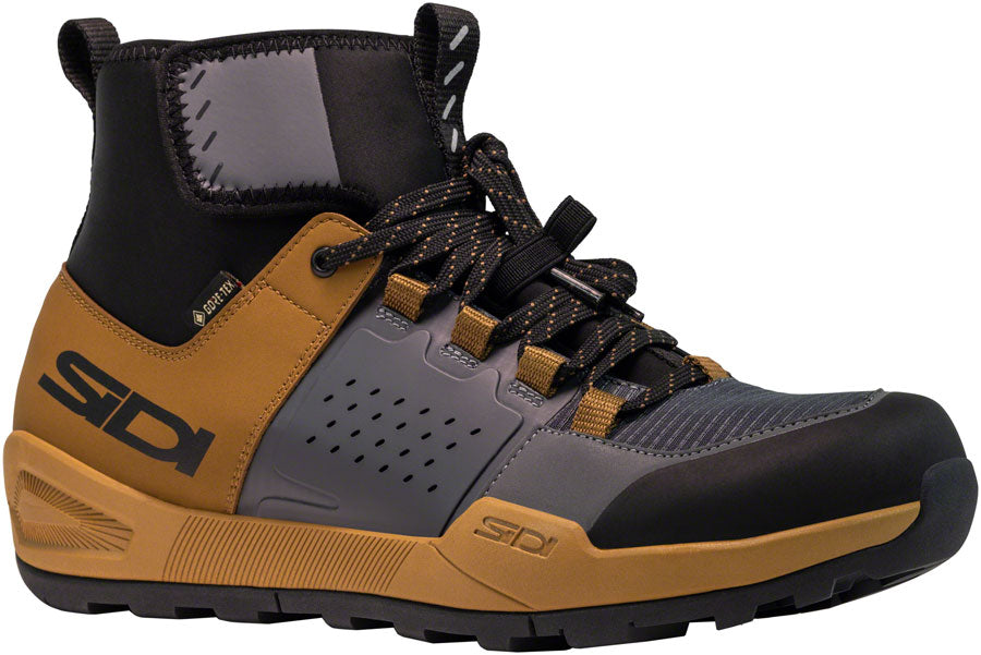 Sidi Atomus MID GTX Mountain Clipless Shoes - Harvest/Gray 47 Millenium Fit