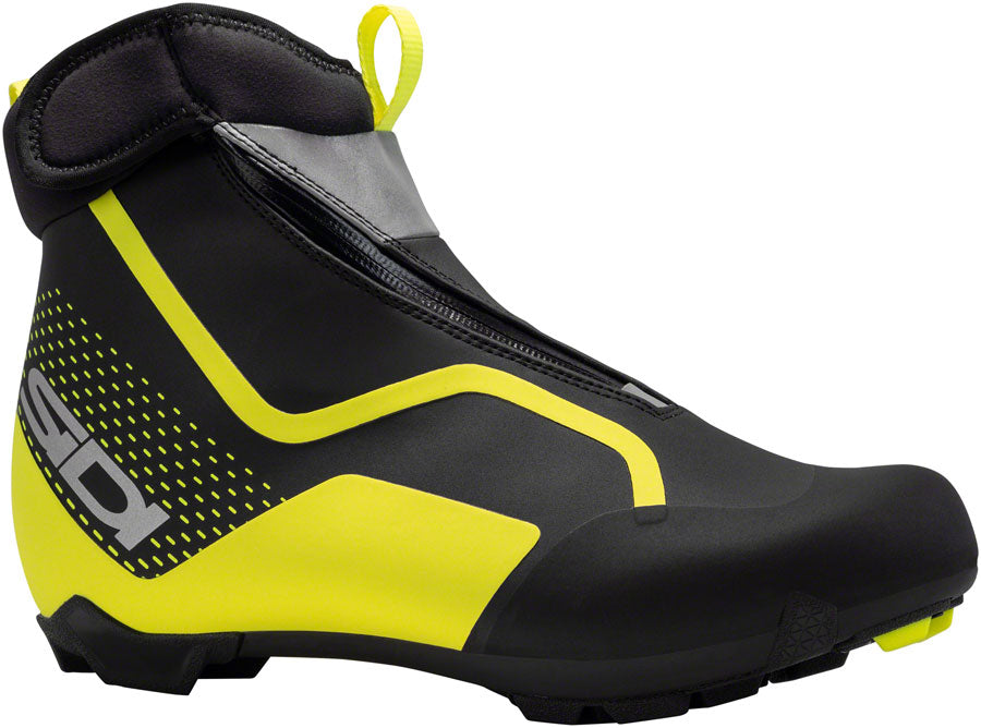 Sidi Algor Primaloft Cycling Boots - BLK/YLW Fluorescent Size 46  Millenium Fit