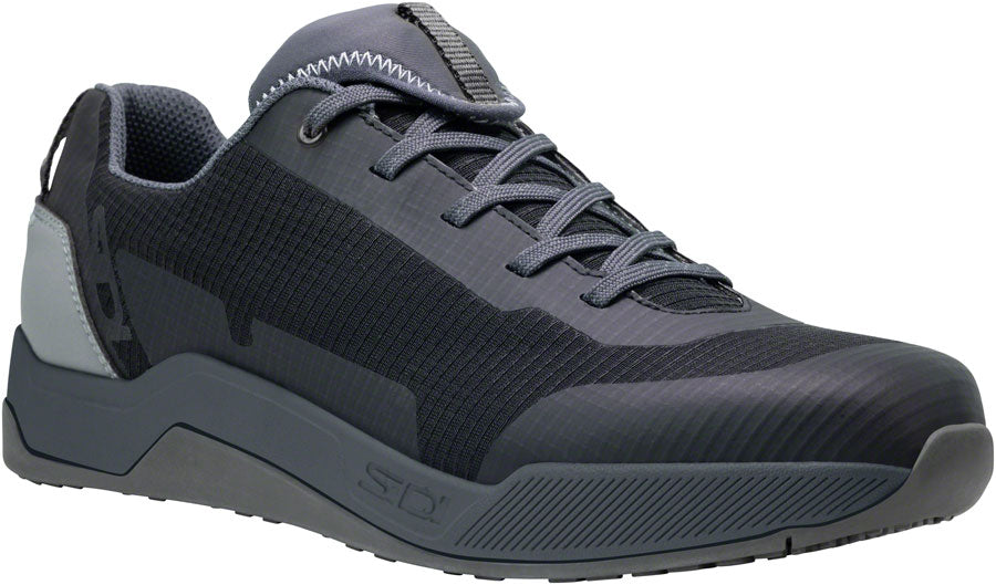 Sidi Motus GTX Flat Shoes - Black/Gray Size 44 Millenium Fit
