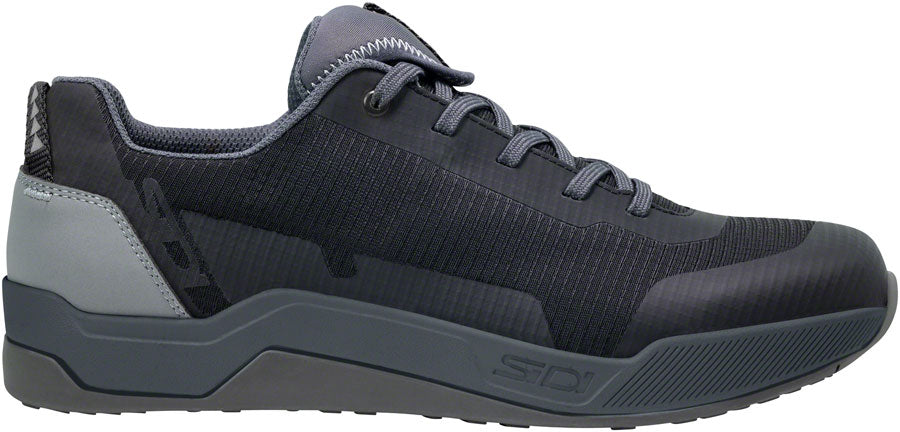 Sidi Motus GTX Flat Shoes - Black/Gray Size 47 Millenium Fit