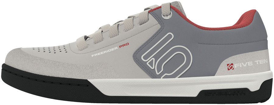 Five Ten Freerider Pro Flat Shoes - Mens Alumina/Off White/Gray 3 12.5