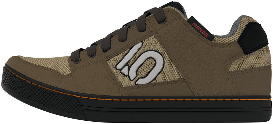 Five Ten Freerider Flat Shoes - Mens Cardboard/Wonder Alumina/Pure Tangerine 9.5