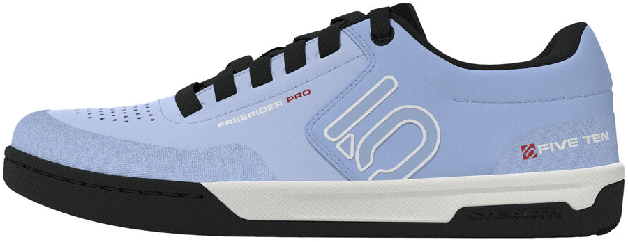 Five Ten Freerider Pro Flat Shoes - Womens Crystal Sky/Off White/Glow Blue 8