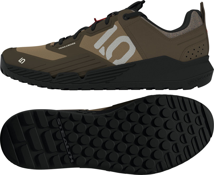 Five Ten Trailcross XT Flat Shoes - Mens Cardboard/Off White/Core Black 9.5