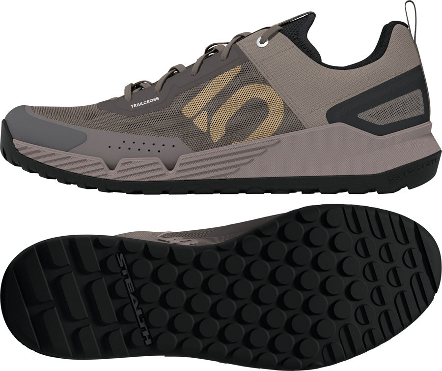 Five Ten Trailcross LT Flat Shoes - Womens Wonder Taupe/Ice Tangerine/Carbon 10