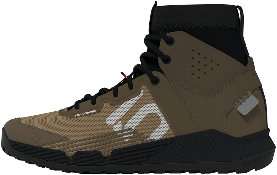 Five Ten Trailcross Mid Pro Flat Shoes - Mens Cardboard/Off White/Core BLK 12