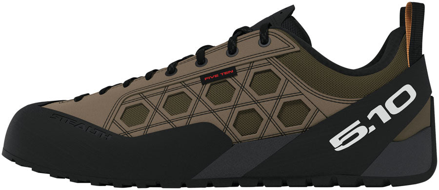 Five Ten Guidetennie Flat Shoes - Mens Cardboard/FTWR White/Core Black 12.5