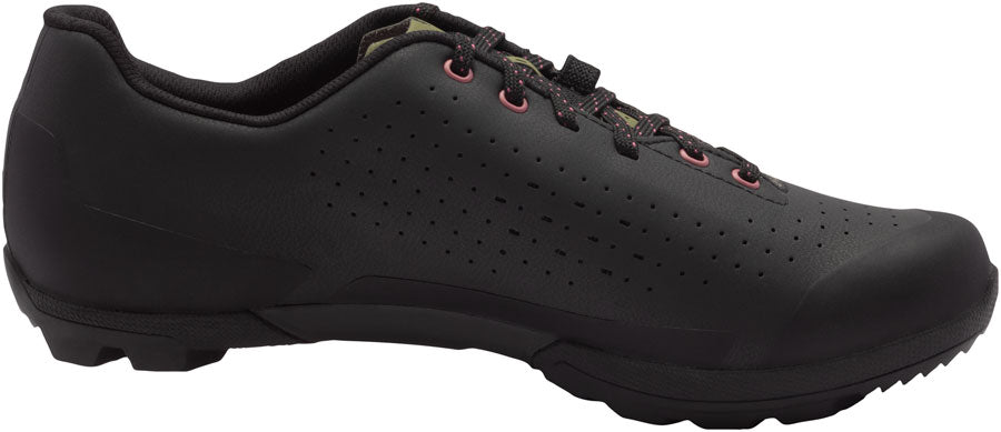Sidi Asper Laces Gravel Shoes - Mens Black/Olive Green 44