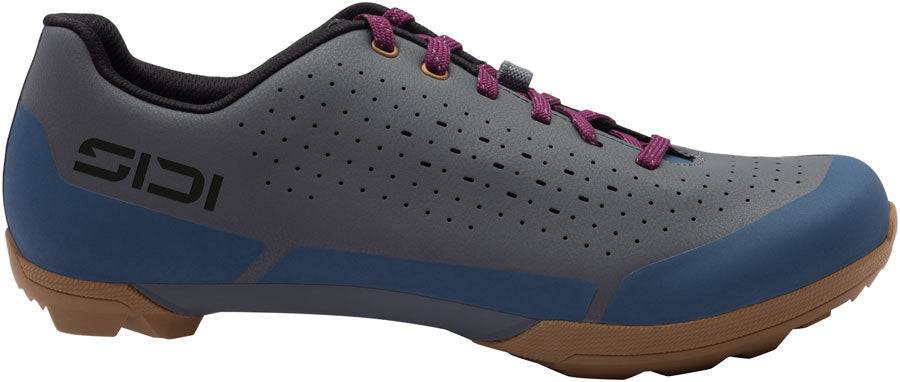 Sidi Asper Laces Gravel Shoes - Mens Dark Gray 40.5