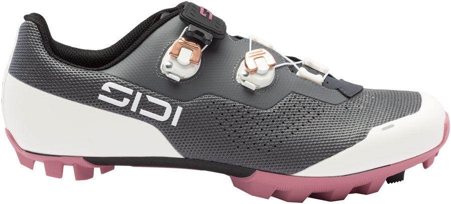 Sidi Dominator X XC Clipless Shoes - Womens Anthracite Ice White 42.5